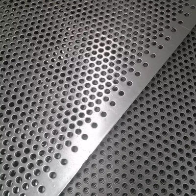 Customized 304 316 Stainless Steel Perforated Plate Punching Metal Industrial Sheets