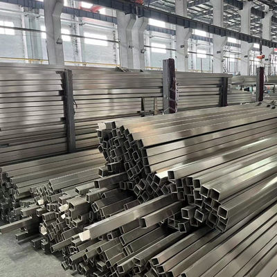 Manufacturers Direct Sale Seamless Square Stainless Steel Pipe 304 316L for Industrial Applications