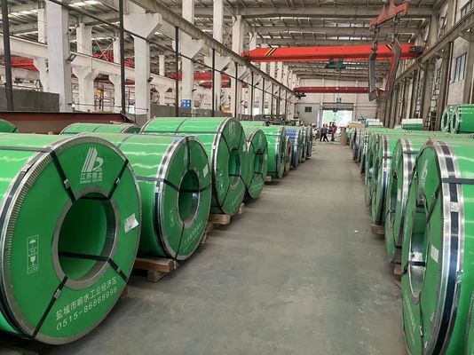 No. 4 Hi 8K Stainless Steel Coil 2520 2205 Hot Rolled with 0.2mm - 100mm Thickness for Construction and Decoration