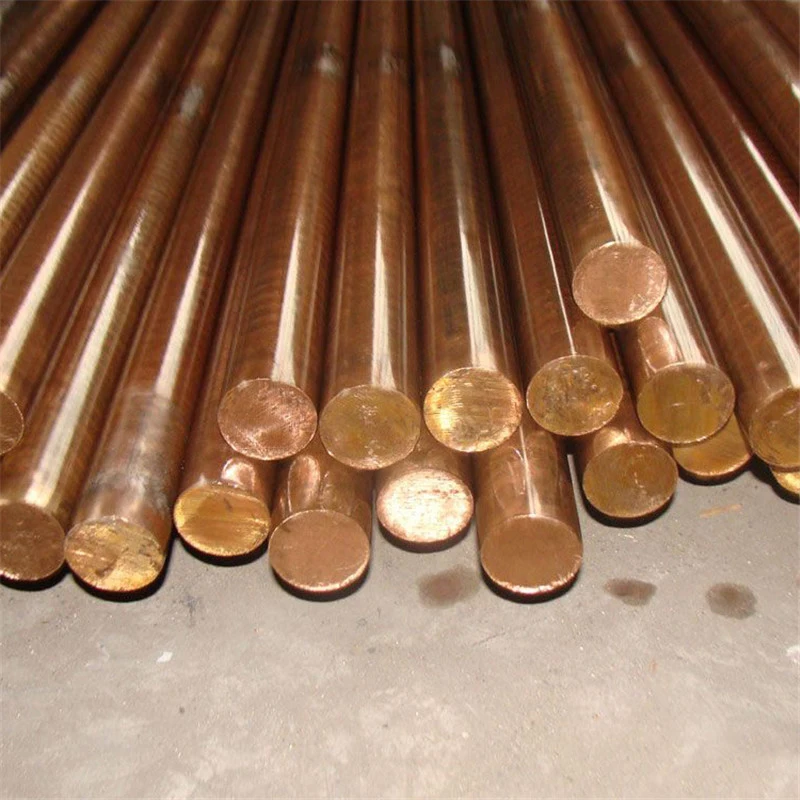 Kupfer-Stangen-Bronzerohr-Hersteller Copper Rod Processing Bronze Rod Punching ASTM B883